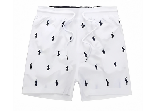RALPH LAUR SWIM shorts - white