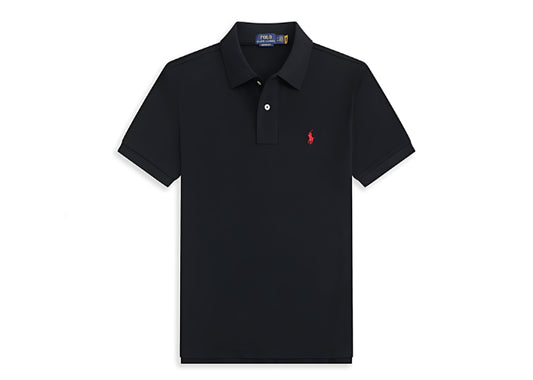 RALPH LAUR small pony- black, red logo