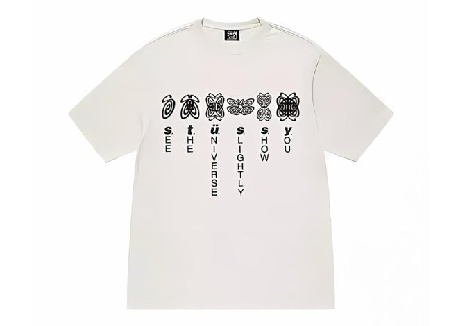 Stusy combo white T-shirt