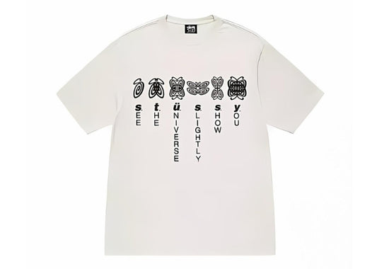 Stusy combo white T-shirt