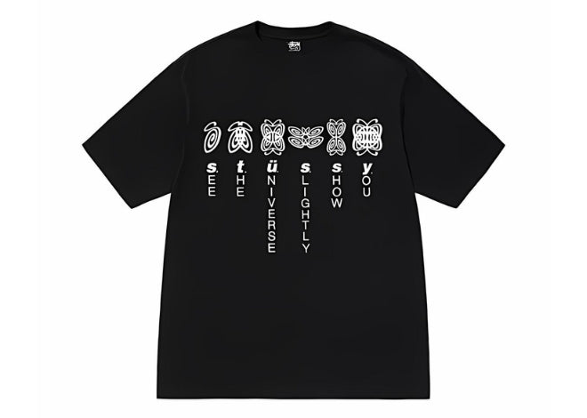 Stusy combo black T-shirt