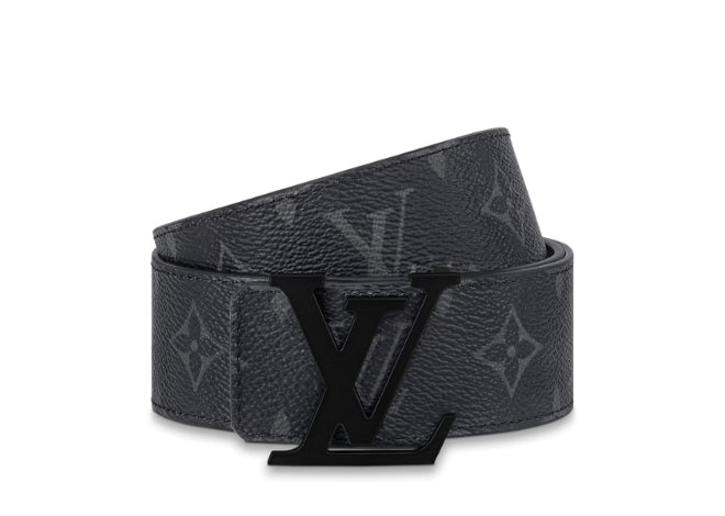 Louis V belt 'black logo'