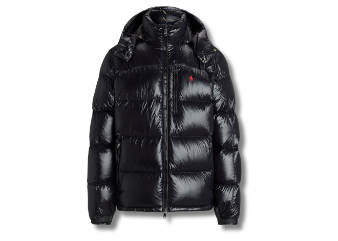 Ralph Laur puffer 'glossy'