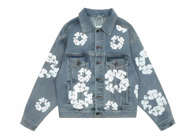 DEN1M Teared Jacket ''blue''