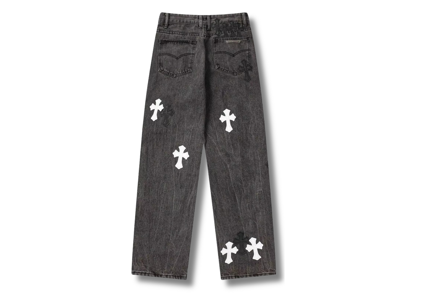 CHR0ME HEARTS JEANS 'CROSS'