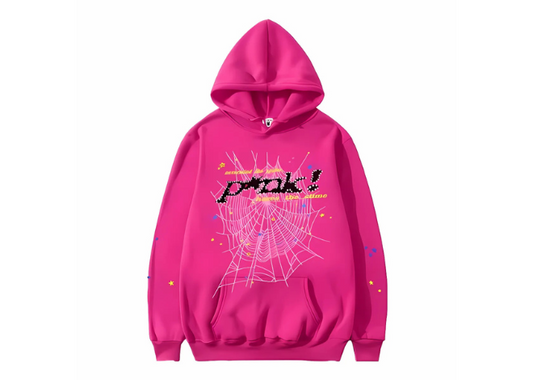 SPIDER hoodie 'pink'