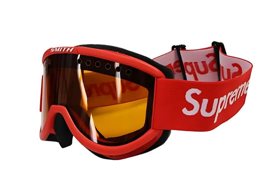 Super ski goggles - red