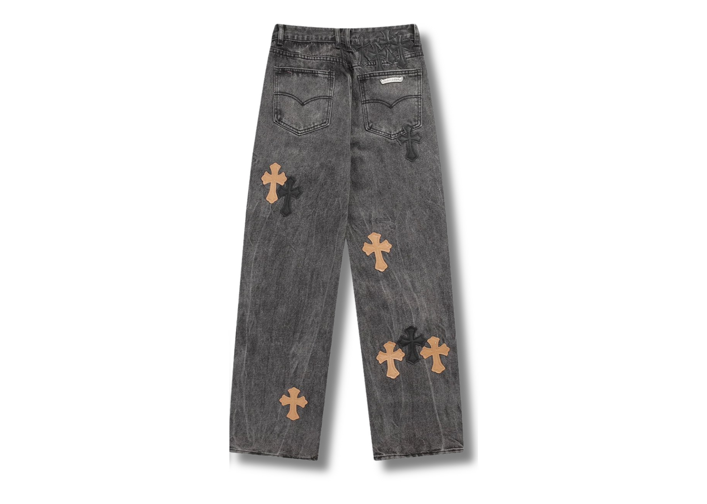 CHR0ME HEARTS JEANS 'COW'