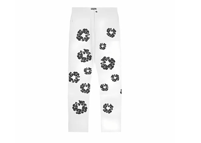 DEN1M Teared Jeans ''white''