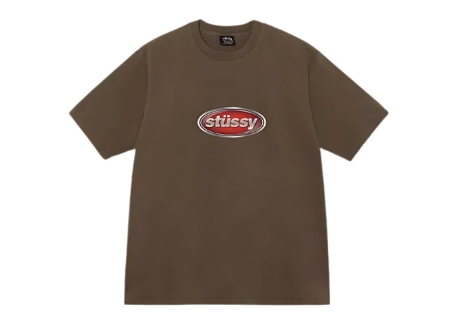 Stusy retro brown T-shirt