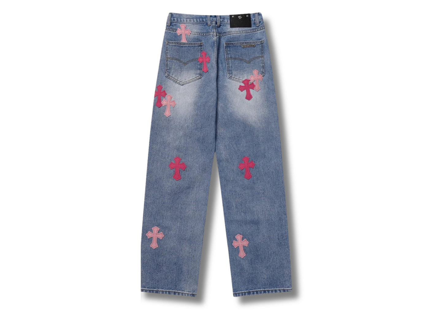 CHR0ME HEARTS JEANS 'redish'