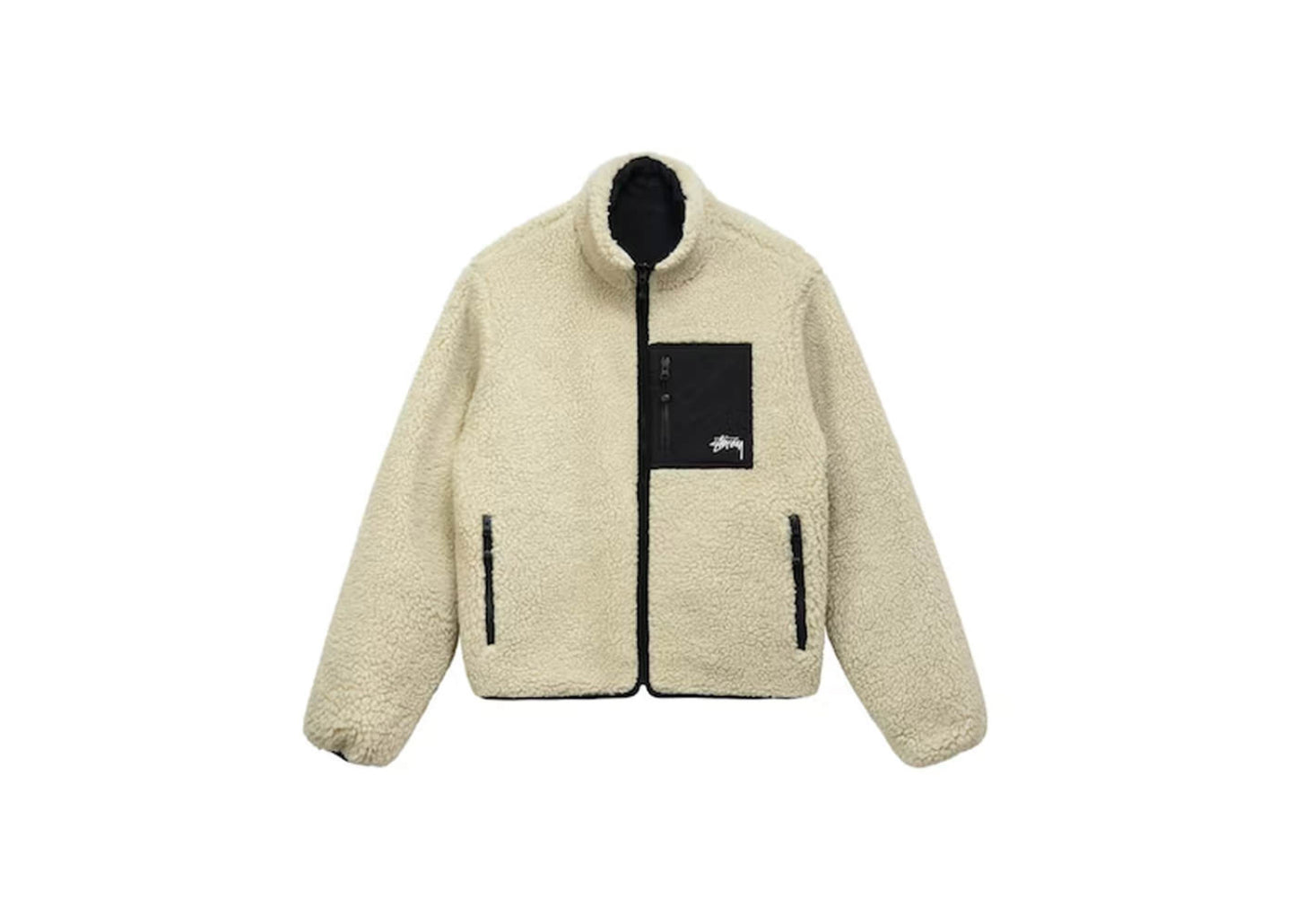 Stusy 8 Ball Sherpa Reversible Jacket