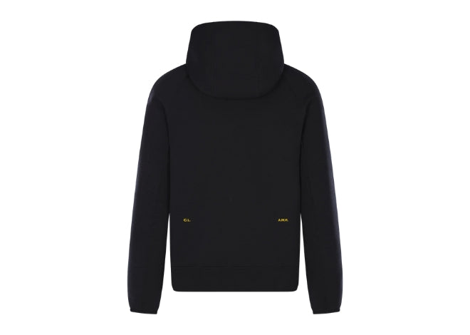 N1ke x N0cta black zip hoodie